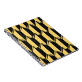 Abstraktes geometrisches Muster Notizblock (Rechte Seite)