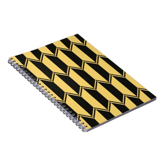 Abstraktes geometrisches Muster Notizblock (Rechte Seite)