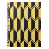 Abstraktes geometrisches Muster Notizblock (Vorderseite)