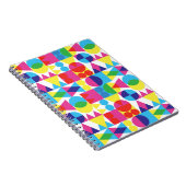Abstraktes geometrisches Muster. Notizblock (Rechte Seite)