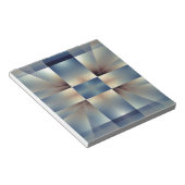 Abstraktes geometrisches Muster Notizblock (angewinkelt)