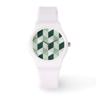 Abstraktes geometrisches Muster - Nr. 01 Armbanduhr