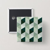 Abstraktes geometrisches Muster - Nr. 01 Button (Vorne & Hinten)