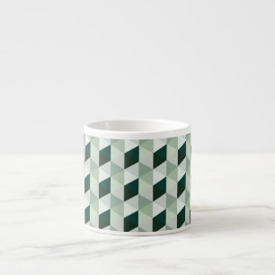 Abstraktes geometrisches Muster - Nr. 01 Espressotasse