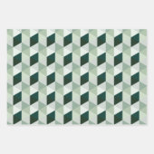 Abstraktes geometrisches Muster - Nr. 01 Geschenkpapier Set (Vorderseite 3)
