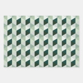 Abstraktes geometrisches Muster - Nr. 01 Geschenkpapier Set (Vorderseite 2)