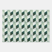 Abstraktes geometrisches Muster - Nr. 01 Geschenkpapier Set (Vorderseite)