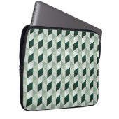 Abstraktes geometrisches Muster - Nr. 01 Laptopschutzhülle (Vorne Rechts)