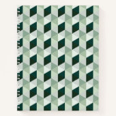 Abstraktes geometrisches Muster - Nr. 01 Notizblock (Vorderseite)