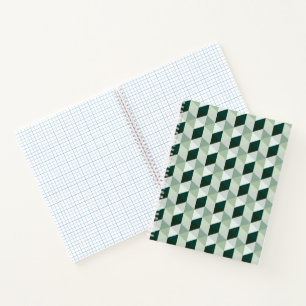 Abstraktes geometrisches Muster - Nr. 01 Notizblock