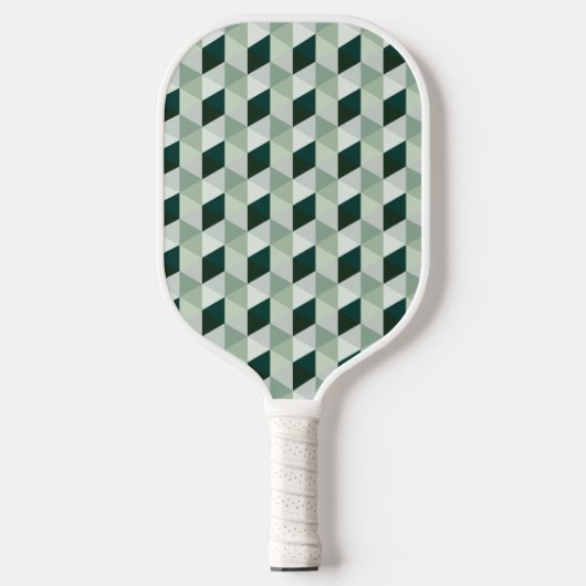 Abstraktes geometrisches Muster - Nr. 01 Pickleball Schläger (Vorderseite)