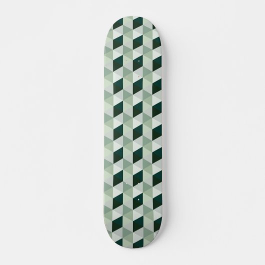 Abstraktes geometrisches Muster - Nr. 01 Skateboard (Vorne)