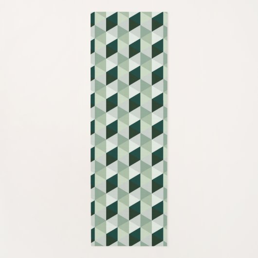 Abstraktes geometrisches Muster - Nr. 01 Yogamatte (Vorderseite)