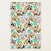 Abstraktes geometrisches Muster Planer (Vorderseite)