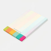 Abstraktes geometrisches Muster Post-it Klebezettel (angewinkelt)