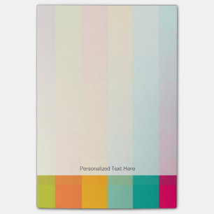 Abstraktes geometrisches Muster Post-it Klebezettel