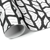 Abstraktes geometrisches Muster Protektor Textur Geschenkpapier (Rolleneckpunkt)
