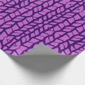 Abstraktes geometrisches Muster Protektor Textur Geschenkpapier (Ecke)