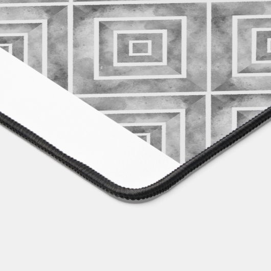 Abstraktes geometrisches Muster Schreibtischunterlage (Ecke)