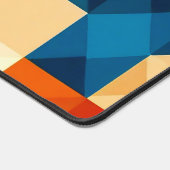 Abstraktes geometrisches Muster Schreibtischunterlage (Ecke)