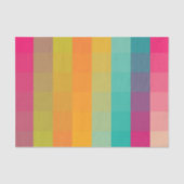 Abstraktes geometrisches Muster Seidenpapier (Vorderseite)