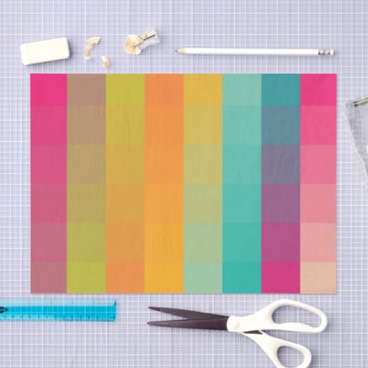 Abstraktes geometrisches Muster Seidenpapier (Handwerk)