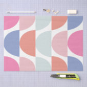 Abstraktes geometrisches Muster Seidenpapier (Handwerk)