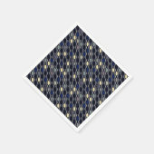 Abstraktes geometrisches Muster. Serviette (Ecke)