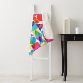Abstraktes geometrisches Muster. Sherpadecke (Beispiel)