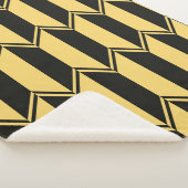 Abstraktes geometrisches Muster  Sherpadecke (3/4)