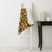 Abstraktes geometrisches Muster Sherpadecke (Beispiel)