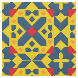 Abstraktes geometrisches Muster Stoff