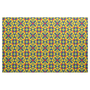 Abstraktes geometrisches Muster Stoff
