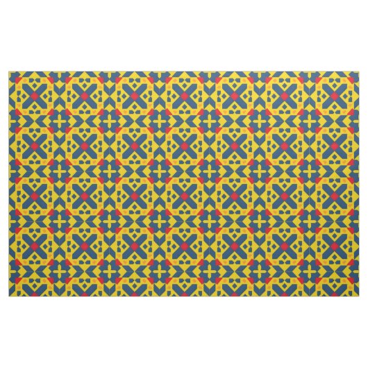Abstraktes geometrisches Muster Stoff (Fat Quarter (45,7 x 55,9 cm))