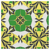 Abstraktes geometrisches Muster Stoff (Nahaufnahme)