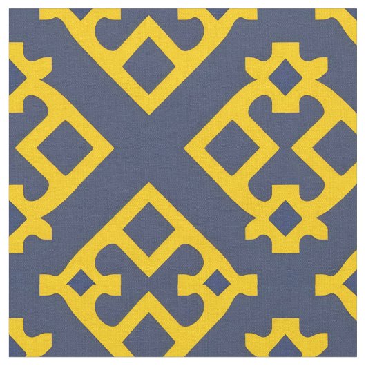 Abstraktes geometrisches Muster Stoff (Nahaufnahme)