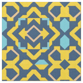 Abstraktes geometrisches Muster Stoff (Nahaufnahme)
