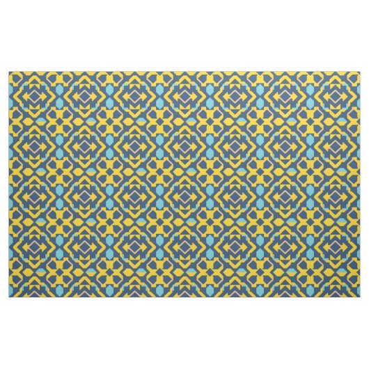 Abstraktes geometrisches Muster Stoff (Fat Quarter (45,7 x 55,9 cm))