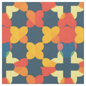 Abstraktes geometrisches Muster Stoff (Nahaufnahme)