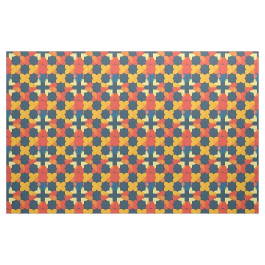 Abstraktes geometrisches Muster Stoff (Fat Quarter (45,7 x 55,9 cm))