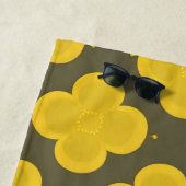 Abstraktes geometrisches Muster Strandtuch (Beispiel)