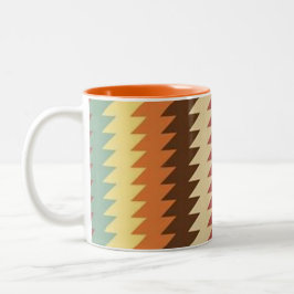 Abstraktes geometrisches Muster - Tasse