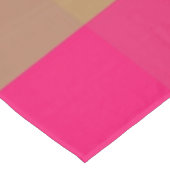 Abstraktes geometrisches Muster Tischdecke (Schrägansicht)