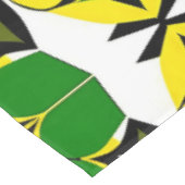 Abstraktes geometrisches Muster Tischdecke (Schrägansicht)