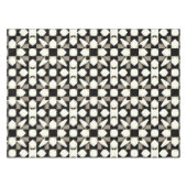 Abstraktes geometrisches Muster Tischdecke (Vorderseite (Horizontal))
