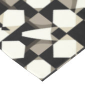 Abstraktes geometrisches Muster Tischdecke (Schrägansicht)