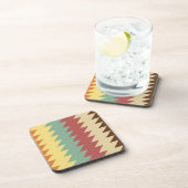 Abstraktes geometrisches Muster - Untersetzer (Rechte Seite)