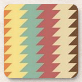 Abstraktes geometrisches Muster - Untersetzer (Vorderseite)