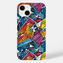 Abstraktes geometrisches Musterdesign 21 - iPhone Case-Mate iPhone 14 Hülle