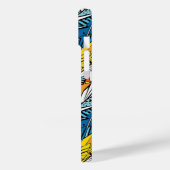 Abstraktes geometrisches Musterdesign 21 - iPhone Case-Mate iPhone Hülle (Rückseite / Links)